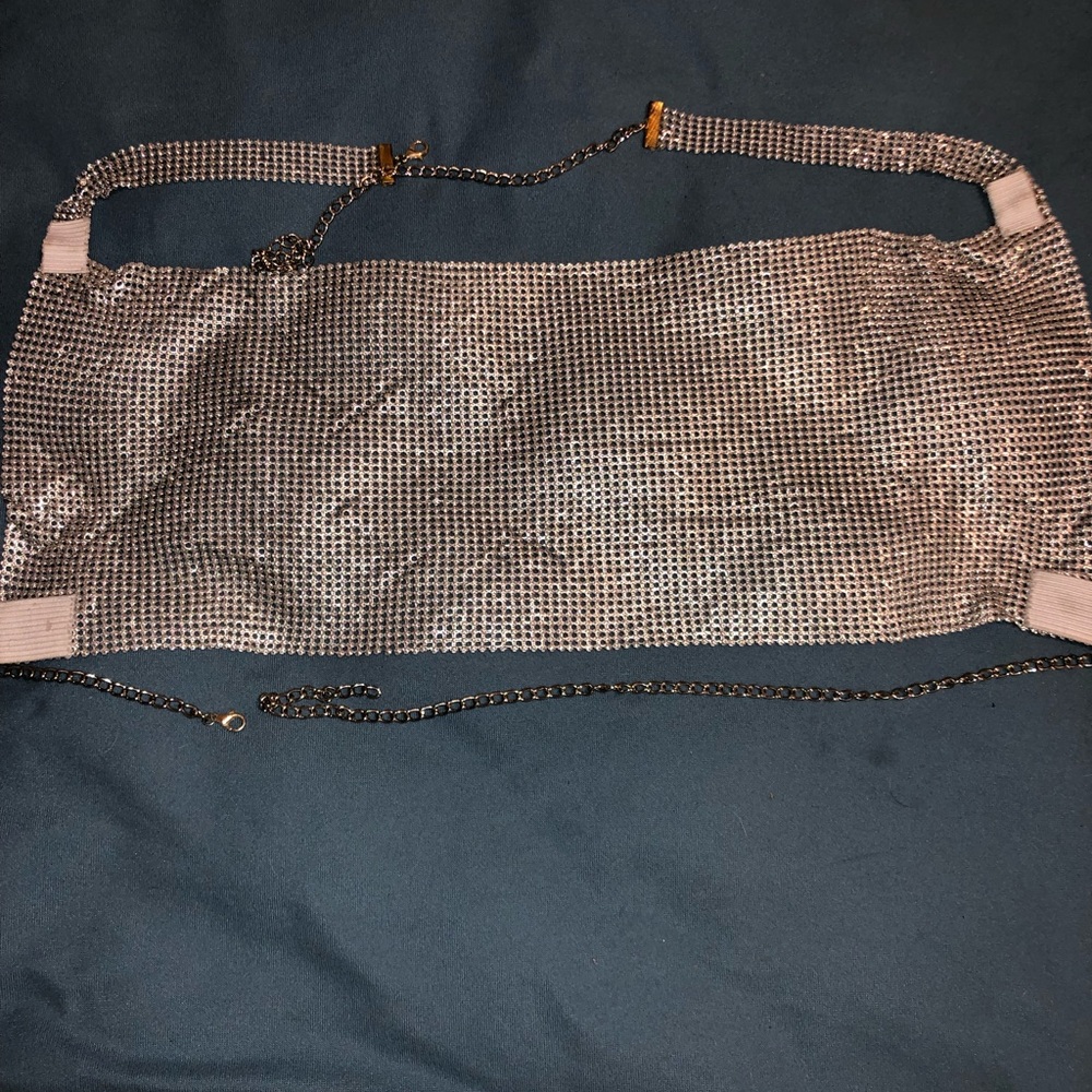 Silver Rhinestone Top - Picture 6 of 7